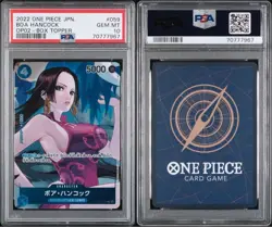 PSA 10 Boa Hancock OP02-059 UC 2022 One Piece Card Japanese Blue from Japan - Image 3