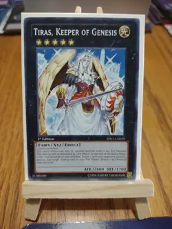 YuGiOh Tiras, Keeper of Genesis BP01-EN029 1st Ed Collectable Trading Card Game. - Image 1