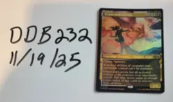 Drana and Linvala March of the Machine Foil Card 305 Showcase Edition - Image 1