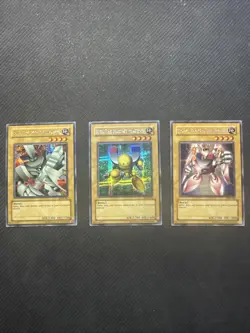 Alpha Beta and Gamma The Magnet Warrior Unlimited DOR-001 002 003 Yu-Gi-Oh Card - Image 1