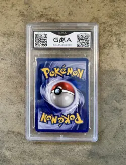 Pokemon TCG Blastoise Shadowless Base Set Holo Rare Card GRADED GMA 3.5 - Image 2