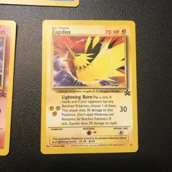 Moltres Articuno Zapdos #21,#22,#23 Movie Promo Pokemon Cards WOTC - Image 3