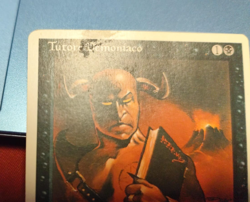 MTG DEMONIC TUTOR POOR - TUTORE DEMONIACO - FWB - MAGIC - Image 3