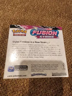 Pokemon Sword Shield Fusion Strike Booster Pack - Image 3