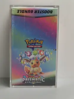 2025 Pokemon Prismatic Evolutions Factory Sealed Booster Bundle Display Box (a) - Image 1