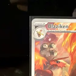 Blaziken 2025 Scarlet & Violet Destined Rivals 192/182 Illustration Rare Pokemon - Image 3