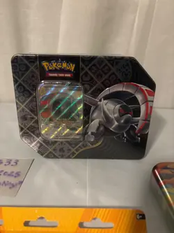 Pokemon TCG Paldean Fates Iron Treads Ex tin+ Sealed Lot - Image 2