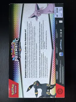 Pokemon Prismatic Evolutions Premium Figure Collection In Hand - Image 2