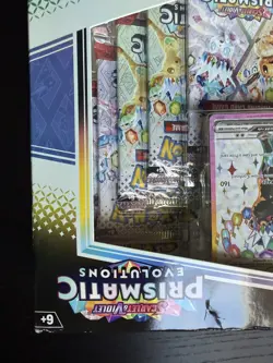 Pokemon Prismatic Evolutions Premium Figure Collection In Hand - Image 4