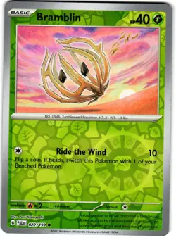 Bramblin Reverse Holo 22/193 Pokemon SV: Paldea Evolved - Image 1