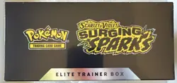 Pokemon Scarlet and Violet SURGING SPARKS Elite Trainer Box FACTORY SEALED ETB - Image 2
