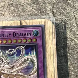 Cyber Eternity Dragon YuGiOh! LDS2-EN033 Purple Ultra Rare 1st Ed - Image 2