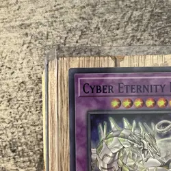 Cyber Eternity Dragon YuGiOh! LDS2-EN033 Purple Ultra Rare 1st Ed - Image 5