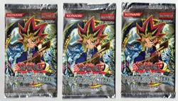 YUGIOH METAL RAIDERS 1ST EDITION 3X BOOSTER PACKS PORTUGUESE - Image 1