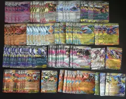 Pokemon Bulk Lot 100 ex RR Double Rare Japanese Card TCG Mega M1 M2 #69 SQ - Image 1
