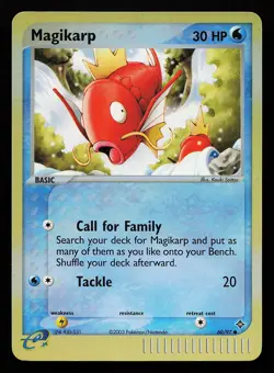 Magikarp 60/97 Reverse Holo EX Dragon Pokemon Card - Image 1