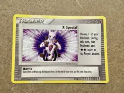 Pokemon CARD TCG X Special 8/8 Trading Figure Game Card Mewtwo LP Extremely RARE - Image 2