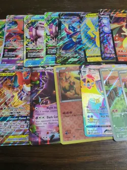 (35 Cards) Pokemon JUMBO Card Lot, Charizard Tag Team, Gengar Ex, Mewtwo - Image 3