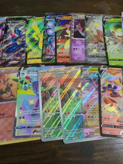 (35 Cards) Pokemon JUMBO Card Lot, Charizard Tag Team, Gengar Ex, Mewtwo - Image 4