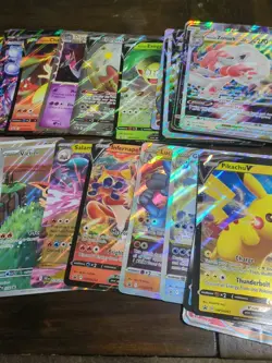 (35 Cards) Pokemon JUMBO Card Lot, Charizard Tag Team, Gengar Ex, Mewtwo - Image 5