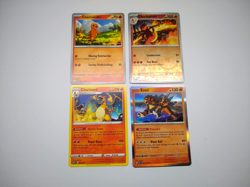 Pokemon Fire Set - Charmander Charmeleon Charizard Entei - Exact Cards! - Image 1