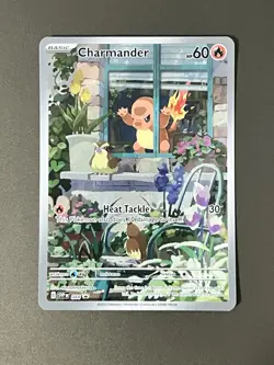 Charmander 044/SVP Pokemon Card Scarlet & Violet Promo Illustration Rare Holo - Image 1