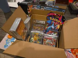 Pokemon Card Lot 90 IR Ex V/VMax/VStar Hits Sleeves Graded Bulk Sealed Booster - Image 1