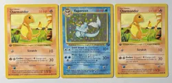 Vintage Pokemon Card Lot: Holos & Shadowless First Editions - Image 3