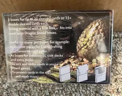 Dragon Shield Cube Shell Card Booster Drafting Storage Box Holders Standard - Image 2