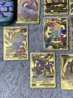 Pokemon Toxtricity VMax HP320 Gold Foil Display Card & Matching Mini Tin, Chip++ - Image 4