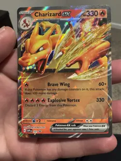 Pokemon TCG Charizard Ex-161 Scarlet & Violet Promo-Holo Card M/Nm Condition - Image 1