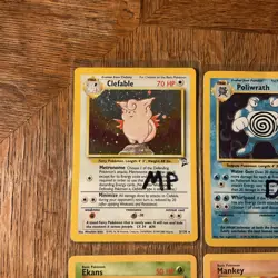 Pokemon TCG Vintage Lot of 9 Cards (Holos! 1st Edition! Black Star Promo!) - Image 2
