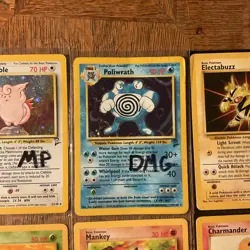 Pokemon TCG Vintage Lot of 9 Cards (Holos! 1st Edition! Black Star Promo!) - Image 3