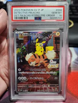 Detective Pikachu - 098/SV-P 098/SV-P Sv-P Promotional Cards Holo (Japanese) - Image 1
