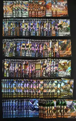200 Lot Pokemon Card TCG RR V Chinese Entie aerodactyl dragonite Reshiram A8 SQ - Image 1
