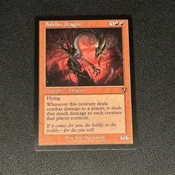 MTG Balefire Dragon 479 Innistrad Remastered Mythic Retro Frame NM - Image 1