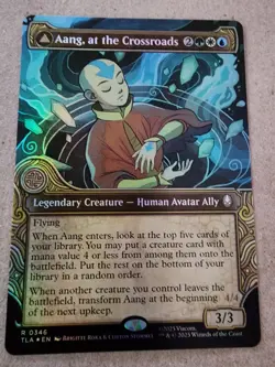 Aang, at the Crossroads - #346 Foil (Showcase) Avatar: The Last Airbender - Mtg - Image 1