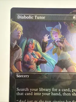 Diabolic Tutor (1592) (Rainbow Foil) Secret Lair Drop Foil - Image 2