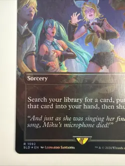 Diabolic Tutor (1592) (Rainbow Foil) Secret Lair Drop Foil - Image 5