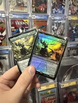 Magic The Gathering MTG Avatar Kyoshi Earthbender Extended Art Plus Regular Set - Image 1