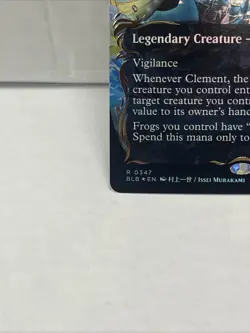 MTG - Bloomburrow - Clement, the Worrywort (Raised Foil) - Image 4