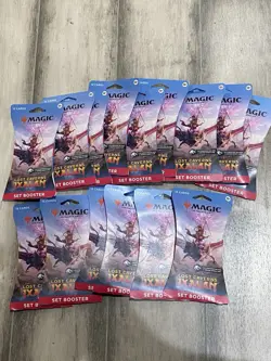 Magic The Gathering - The Lost Caverns of Ixalan Set Booster Packs (Lot Of 15) - Image 1
