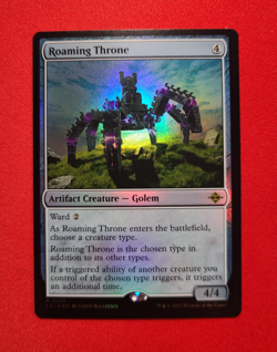 Roaming Throne #258 x1, NM/Mint pack fresh, MTG Lost Caverns of Ixalan, FOIL - Image 1