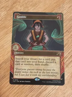 Gamble - Showcase Promo Non-Foil (TLE 0312) Avatar: The Last Airbender MTG - Image 1