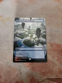 Clearwater Pathway Borderless Foil Zendikar Rising MTG LP - Image 1