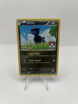 Pokemon TCG DEINO 1st Place OP League Promo Reverse Holo Stamped 97/113 - NM - Image 1