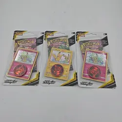 Pokemon Sun & Moon Team Up : Pack Blister Factory Sealed (x3) - Image 1