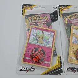 Pokemon Sun & Moon Team Up : Pack Blister Factory Sealed (x3) - Image 2