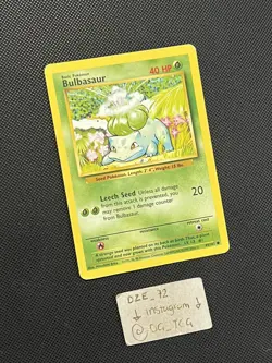 Pokemon 1999 WOTC Base Set - Bulbasaur - 44/102 - Common - NM/VLP - Image 3