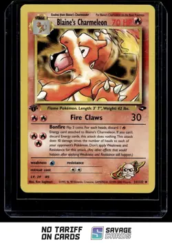 2000 Pokemon Gym Challenge Blaine’s Charmeleon #31/132 - Image 1